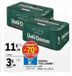 E.Leclerc VOLL-DAMM Cerveza oferta