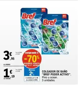 E.Leclerc BREF Colgador de baño oferta