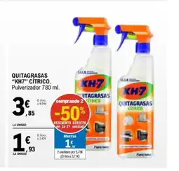 E.Leclerc KH7 Quitagrasas cítrico oferta