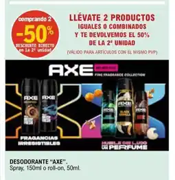 E.Leclerc AXE Desodorante oferta