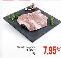 Plenus Supermercados ELPOZO Secreto de porco oferta