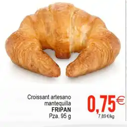 Plenus Supermercados FRIPAN Croissant artesano mantequilla oferta