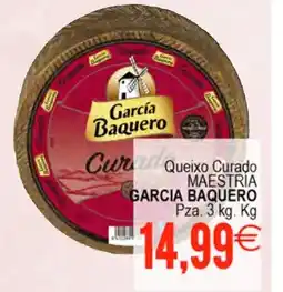 Plenus Supermercados MAESTRÍA GARCIA BAQUERO Queixo Curado oferta