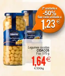 Plenus Supermercados CIDACOS Legumes cocidas oferta