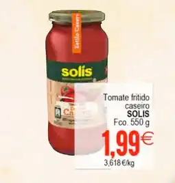 Plenus Supermercados SOLIS Tomate fritido caseiro oferta