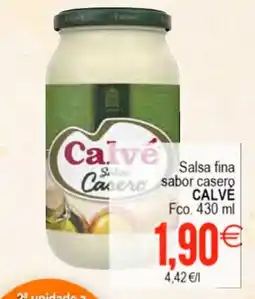 Plenus Supermercados CALVE Salsa fina sabor casero oferta