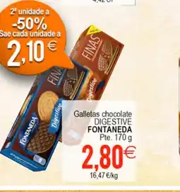 Plenus Supermercados FONTANEDA Galletas chocolate oferta