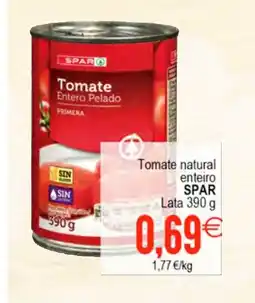 Plenus Supermercados SPAR Tomate natural enteiro oferta