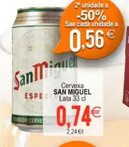 Plenus Supermercados SAN MIGUEL Cervexa oferta
