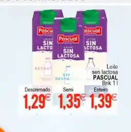 Plenus Supermercados PASCUAL Leite sen lactosa oferta