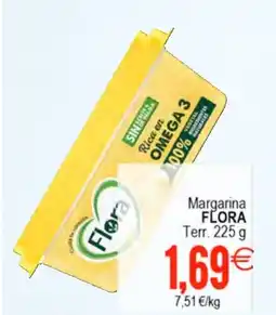 Plenus Supermercados FLORA Margarina oferta