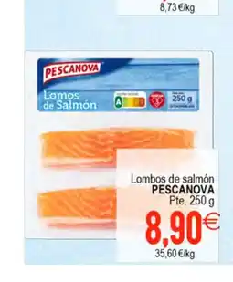 Plenus Supermercados PESCANOVA Lomos de salmón oferta