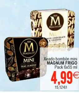 Plenus Supermercados MAGNUM FRIGO Xeado bombón mini oferta