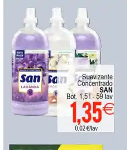 Plenus Supermercados SAN Suavizante Concentrado oferta