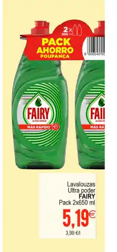 Plenus Supermercados FAIRY Lavalouzas Ultra poder oferta