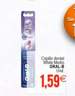 Plenus Supermercados ORAL-B Cepillo dental White Medio oferta