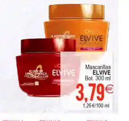 Plenus Supermercados ELVIVE Mascarillas oferta