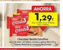 FROIZ EXTRAFINO Chocolate Nestlé oferta