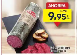 FROIZ Salami Collell extra finas hierbas oferta