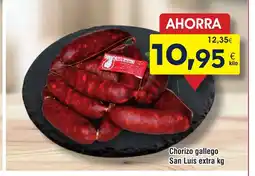 FROIZ Chorizo gallego San Luís extra oferta
