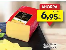 FROIZ Queso Monarc Edam barra oferta