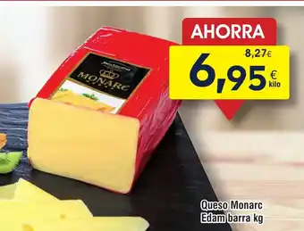 FROIZ Queso Monarc Edam barra oferta