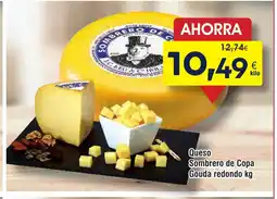 FROIZ Queso Sombrero de Copa Gouda redondo oferta