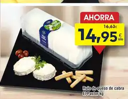 FROIZ EL PASTOR Rulo de queso de cabra oferta