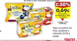 FROIZ Yogur La Lechera con fresa, arándanos o melocotón oferta