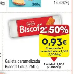 FROIZ BISCOFF LOTUS Galleta caramelizada oferta