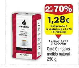 FROIZ Café Candelas molido natural oferta