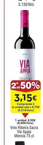 FROIZ Vino Ribeira Sacra Via Appia Mencía oferta