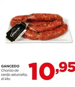 Alimerka GANCEDO Chorizo de cerdo asturcelta oferta