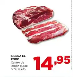 Alimerka SIERRA EL POBO Centro de jamón duroc oferta