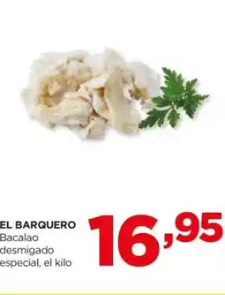 Alimerka EL BARQUERO Bacalao desmigado especial oferta