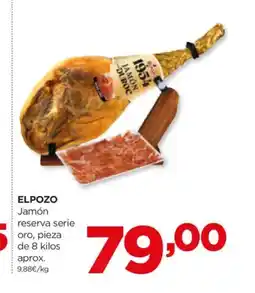 Alimerka ELPOZO Jamón reserva serie oro oferta