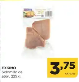 Alimerka EXKIMO Solomillo de atún oferta