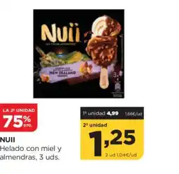 Alimerka NUII Helado con miel y almendras oferta