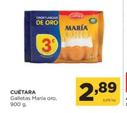 Alimerka CUÉTARA Galletas María oro oferta