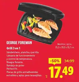 Lidl Grill 3 en 1 oferta
