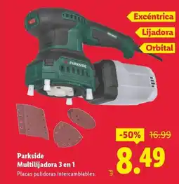 Lidl PARKSIDE Multilijadora 3 en 1 oferta