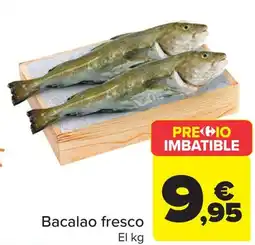 Carrefour Bacalao fresco oferta