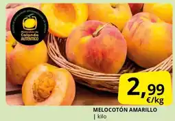 Supermercados MAS Melocotón amarillo oferta