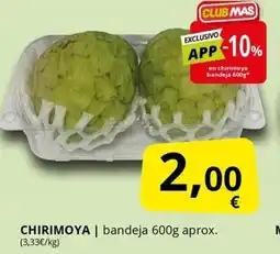 Supermercados MAS Chirimoya oferta