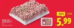 Lidl Mixta - burger most picada oferta