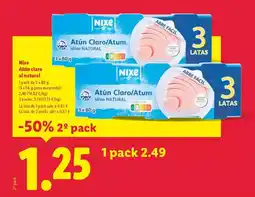 Lidl Nixe - atún claro/atum oferta