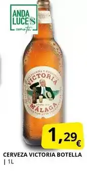 Supermercados MAS Anda - cerveza victoria oferta