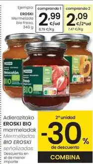 Eroski Eroski - mermelada bio fresa oferta