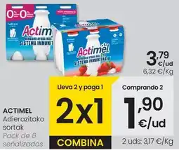 Eroski Actimel - pack de 6 oferta