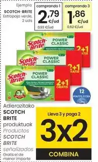 Eroski Scotch-brite - estropajo verde oferta